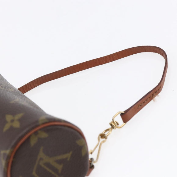 LOUIS VUITTON Monogram Papillon Pouch LV Auth 153575