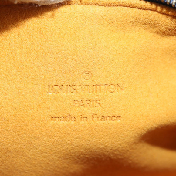LOUIS VUITTON Monogram Denim Trousse Speedy GM Pouch Blue M95081 LV Auth 153581V