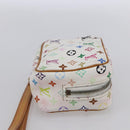 LOUIS VUITTON Monogram Multicolor Trousse Wapity Pouch White M58033 Auth 153583-5