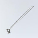 LOUIS VUITTON LV Printed Initials Necklace Silver tone M80208 LV Auth 153584M-9