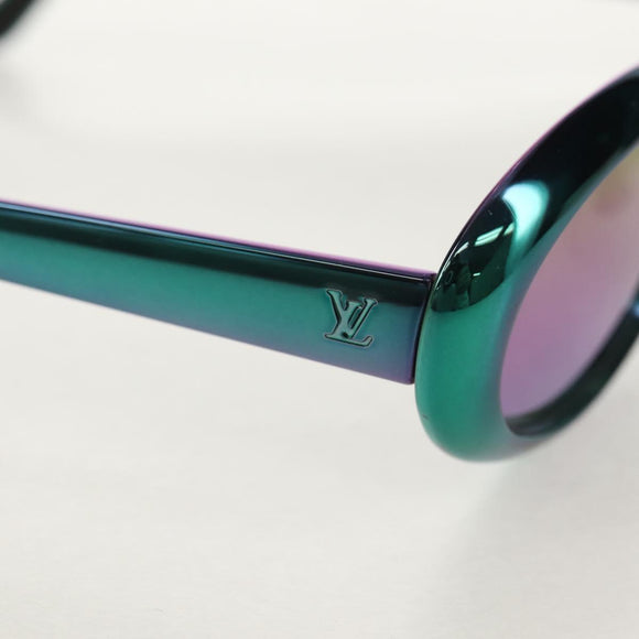LOUIS VUITTON Sunglasses metal Multicolor Z1004U LV Auth 153585A