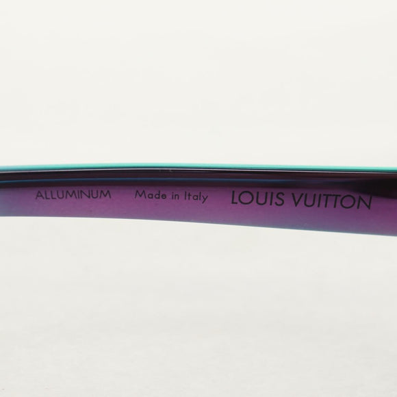 LOUIS VUITTON Sunglasses metal Multicolor Z1004U LV Auth 153585A