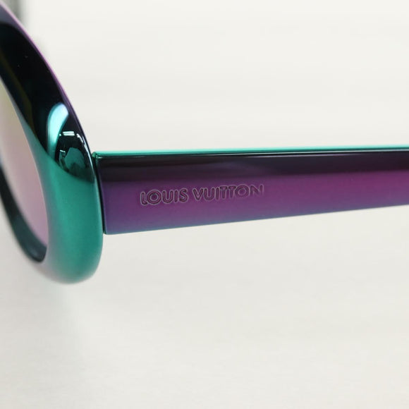 LOUIS VUITTON Sunglasses metal Multicolor Z1004U LV Auth 153585A