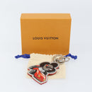 LOUIS VUITTON Monogram Eclipse Sporty Car Vivienne Key Holder M00960 Auth 153587-10