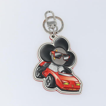 LOUIS VUITTON Monogram Eclipse Sporty Car Vivienne Key Holder M00960 Auth 153587 - 0