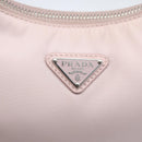 PRADA RE-Edition 2005 Shoulder Bag Nylon 2way Pink Silver Auth 153590V-19