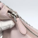 PRADA RE-Edition 2005 Shoulder Bag Nylon 2way Pink Silver Auth 153590V-21