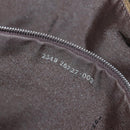 FENDI Zucca Canvas Mamma Baguette Shoulder Bag Black Brown Auth 153620SAV-11