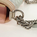 CHANEL Chain Boy Chanel Shoulder Bag Caviar Skin Rainbow CC Auth 153621SAM-10