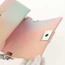 CHANEL Chain Boy Chanel Shoulder Bag Caviar Skin Rainbow CC Auth 153621SAM-17