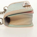 CHANEL Chain Boy Chanel Shoulder Bag Caviar Skin Rainbow CC Auth 153621SAM-4