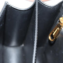 BURBERRY TB Monogram Shoulder Bag PVC Gold Brown 8031708 Auth 153622SM-23