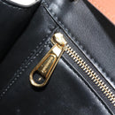 BURBERRY TB Monogram Shoulder Bag PVC Gold Brown 8031708 Auth 153622SM-24