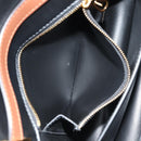 BURBERRY TB Monogram Shoulder Bag PVC Gold Brown 8031708 Auth 153622SM-25