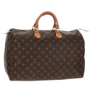 LOUIS VUITTON Monogram Speedy 40 Hand Bag M41522 LV Auth 153623V-1