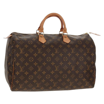 LOUIS VUITTON Monogram Speedy 40 Hand Bag M41522 LV Auth 153623V
