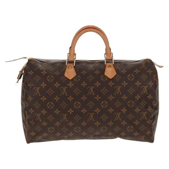 LOUIS VUITTON Monogram Speedy 40 Hand Bag M41522 LV Auth 153623V