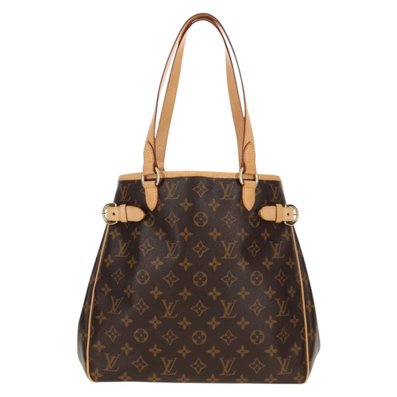 LOUIS VUITTON Monogram Batignolles Vertical Tote Bag M51153 LV Auth 153625SAV