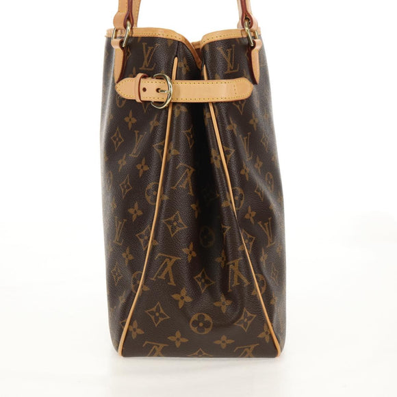 LOUIS VUITTON Monogram Batignolles Vertical Tote Bag M51153 LV Auth 153625SAV