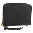 LOUIS VUITTON Empreinte Zippy Coin Purse Coin Purse Black M60574 Auth 153626SAM-1