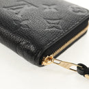 LOUIS VUITTON Empreinte Zippy Coin Purse Coin Purse Black M60574 Auth 153626SAM-11