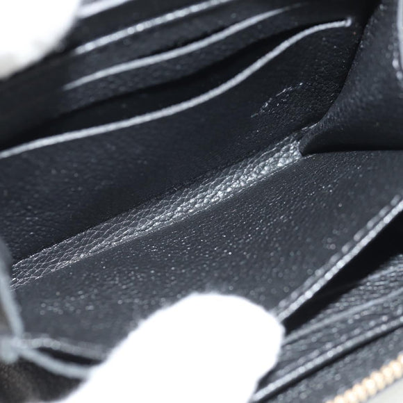 LOUIS VUITTON Empreinte Zippy Coin Purse Coin Purse Black M60574 Auth 153626SAM