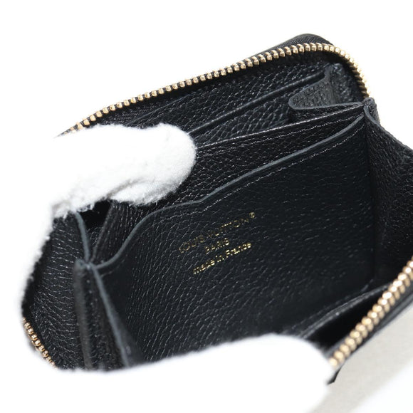 LOUIS VUITTON Empreinte Zippy Coin Purse Coin Purse Black M60574 Auth 153626SAM