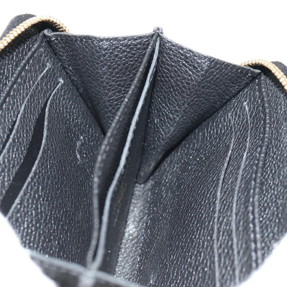 LOUIS VUITTON Empreinte Zippy Coin Purse Coin Purse Black M60574 Auth 153626SAM