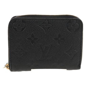 LOUIS VUITTON Empreinte Zippy Coin Purse Coin Purse Black M60574 Auth 153626SAM - 0