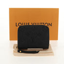 LOUIS VUITTON Empreinte Zippy Coin Purse Coin Purse Black M60574 Auth 153626SAM-20