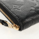LOUIS VUITTON Empreinte Zippy Coin Purse Coin Purse Black M60574 Auth 153626SAM-8