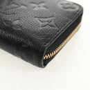 LOUIS VUITTON Empreinte Zippy Coin Purse Coin Purse Black M60574 Auth 153626SAM-9