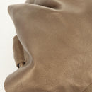 LOEWE Hand Bag Leather Gold Metallic brown Auth 153627V-16