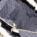 LOEWE Hand Bag Leather Gold Metallic brown Auth 153627V-10