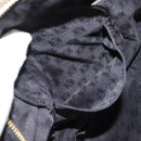 LOEWE Hand Bag Leather Gold Metallic brown Auth 153627V-23