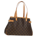 LOUIS VUITTON Monogram Batignolles Horizontal Tote Bag M51154 LV Auth 153628V-1