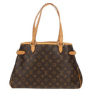 LOUIS VUITTON Monogram Batignolles Horizontal Tote Bag M51154 LV Auth 153628V-3