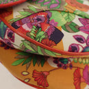 Christian Dior Saddle Shoulder Bag Canvas Pink Silver Auth 153630SAV-12