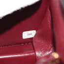 CHANEL Matelasse Chain Shoulder Bag Lamb Skin Black Gold CC Auth 153631V-25