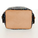 LOUIS VUITTON Monogram Multicolor Petit Noe Bag Black M42230 Auth 153632SM-5