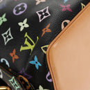 LOUIS VUITTON Monogram Multicolor Petit Noe Bag Black M42230 Auth 153632SM-16