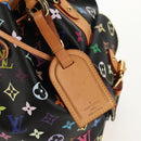 LOUIS VUITTON Monogram Multicolor Petit Noe Bag Black M42230 Auth 153632SM-21