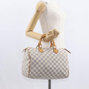 LOUIS VUITTON Damier Azur Speedy 30 Hand Bag N41533 LV Auth 153634-23