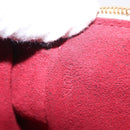 LOUIS VUITTON Multicolor Pochette Accessoires Pouch White M92649 LV Auth 153635A-11