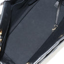 CHANEL Chain Shoulder Bag Caviar Skin Black Gold CC Auth 153637SAM-17