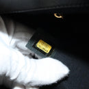 CHANEL Chain Shoulder Bag Caviar Skin Black Gold CC Auth 153637SAM-24