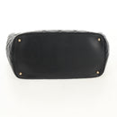 CHANEL Chain Shoulder Bag Caviar Skin Black Gold CC Auth 153637SAM-9