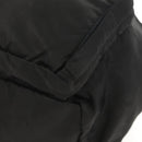 PRADA Backpack Nylon Black Silver Auth 153638V-21