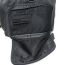 PRADA Backpack Nylon Black Silver Auth 153638V-25