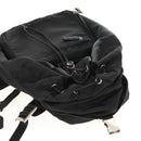 PRADA Backpack Nylon Black Silver Auth 153638V-27